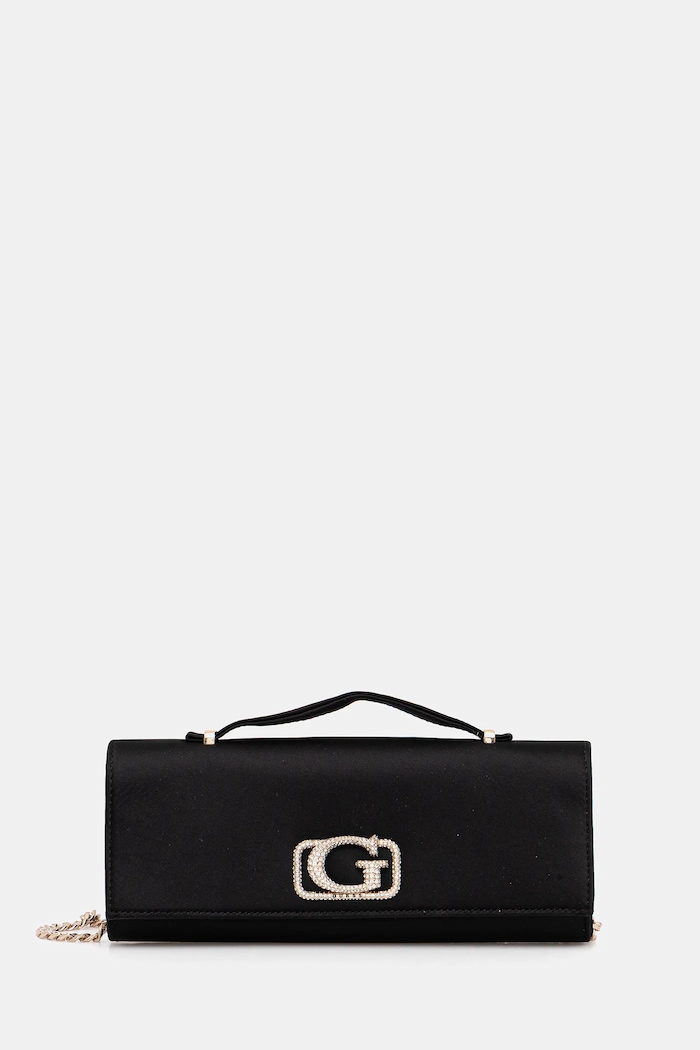 Guess torebka ZALINA nie mieści A4 czarny HWSE93.50720