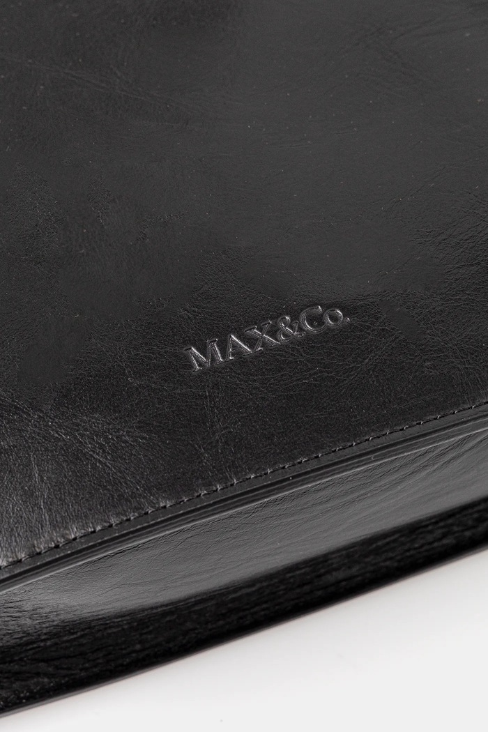 MAX&Co. geantă de piele negru 2526516036200