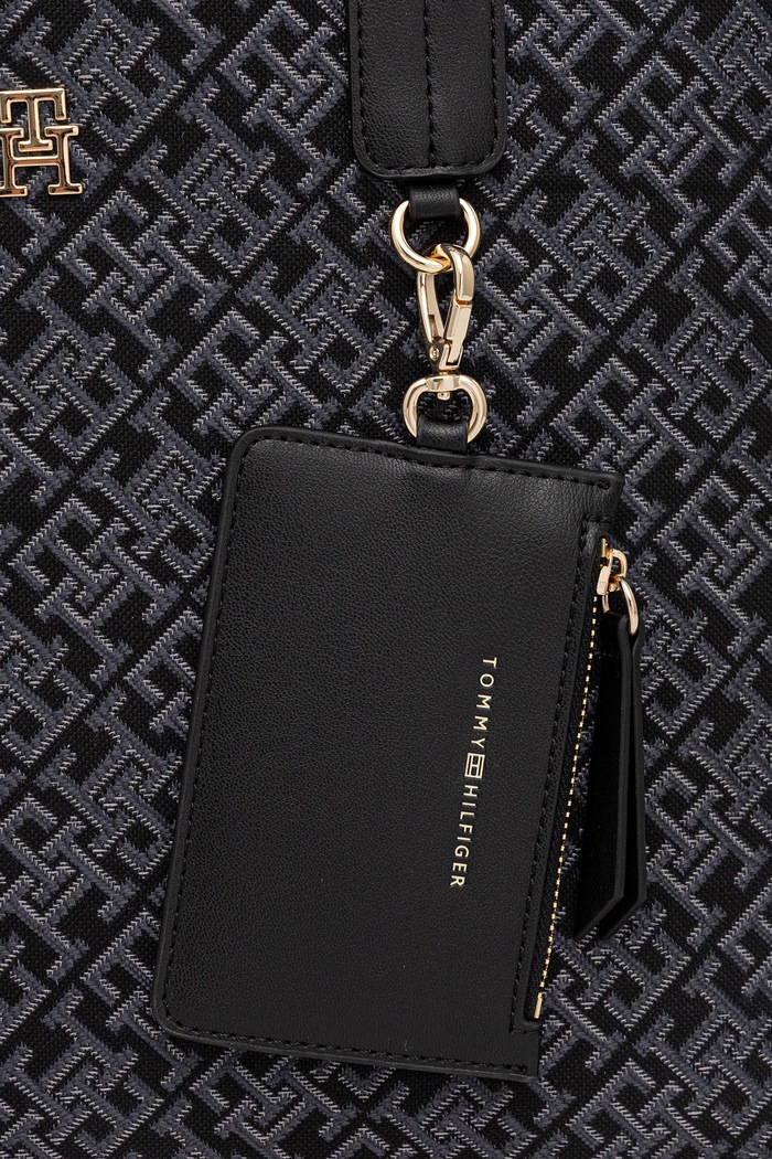 Kabelka Tommy Hilfiger čierna AW0AW17685