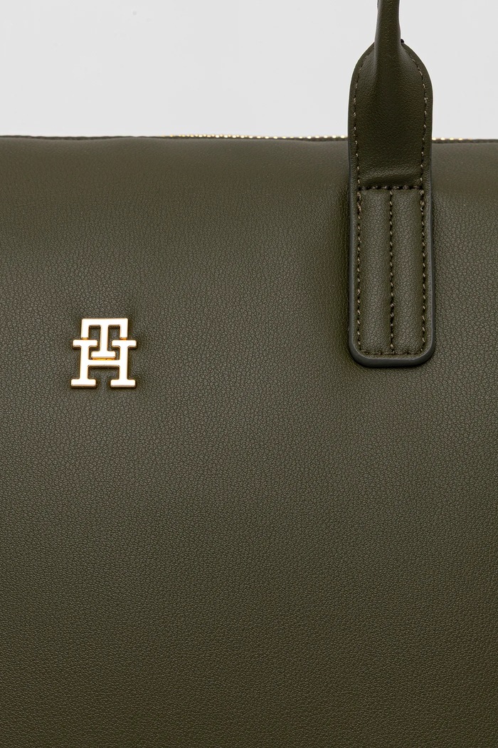 Kabelka Tommy Hilfiger zelená AW0AW17705