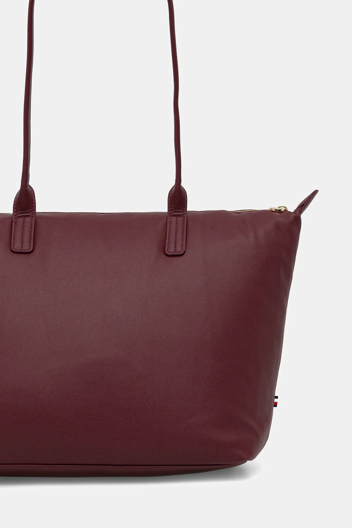 Accesorii Tommy Hilfiger poșetă AW0AW17705 burgundia