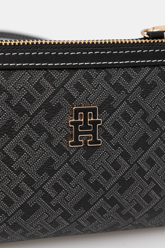Kabelka Tommy Hilfiger sivá AW0AW17712