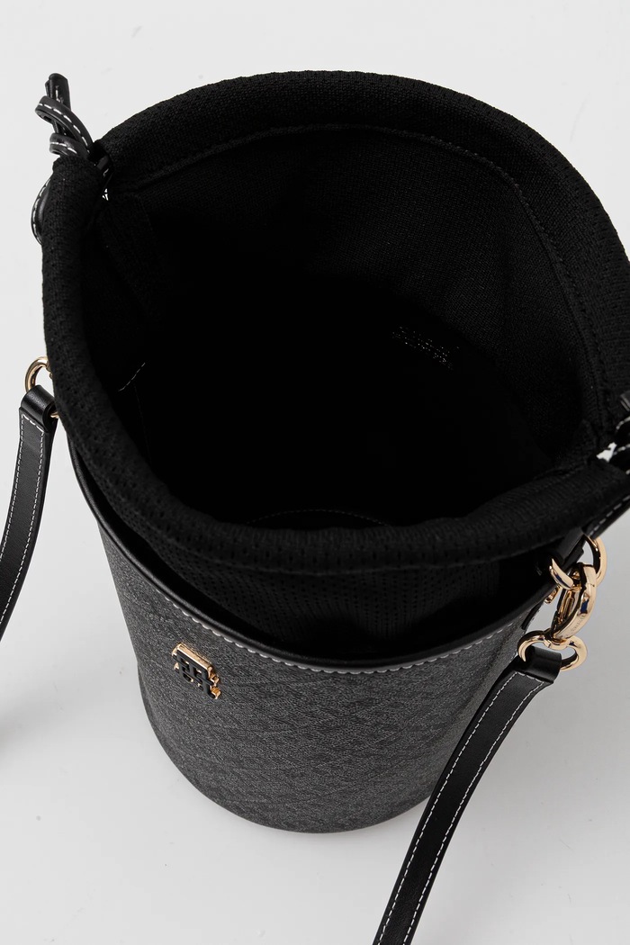 Poșetă Tommy Hilfiger negru AW0AW17713