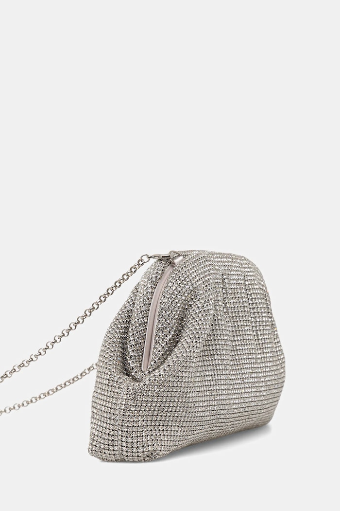 Luisa Spagnoli geantă 542569 argintiu AW25
