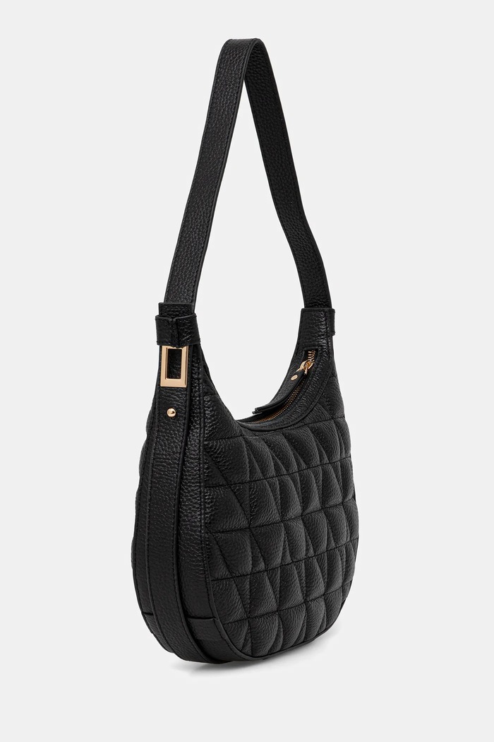 Kožená kabelka Geox MARYEMY D56ZSA.00046 černá AW25
