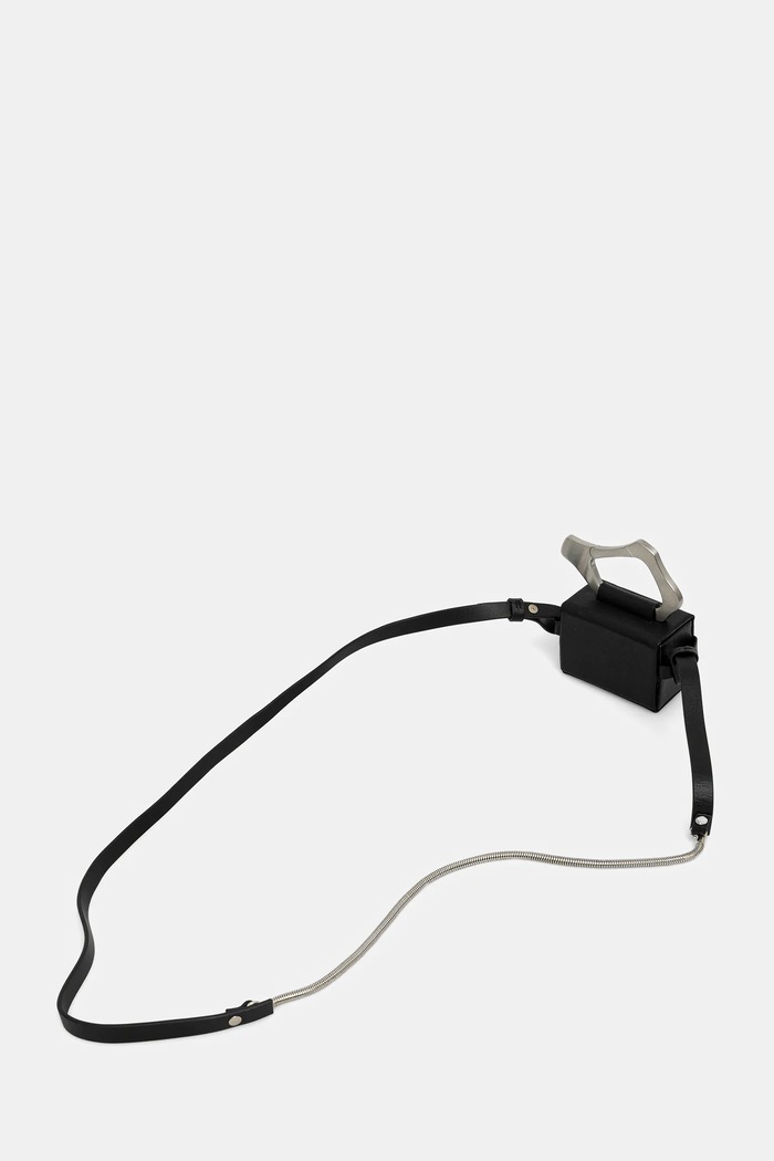Accessories Heliot Emil leather earbud case PREAW25.15.46.L03.BLK01 black