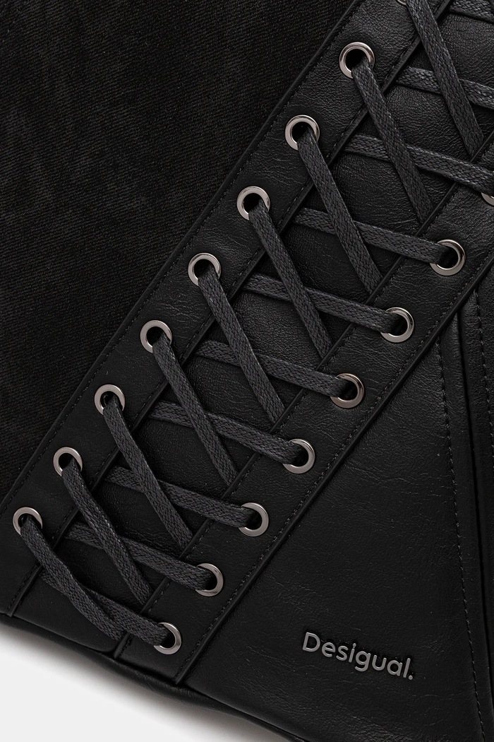 Ruksak Desigual BLACK PATCH TANGO P čierna 25WAKP12