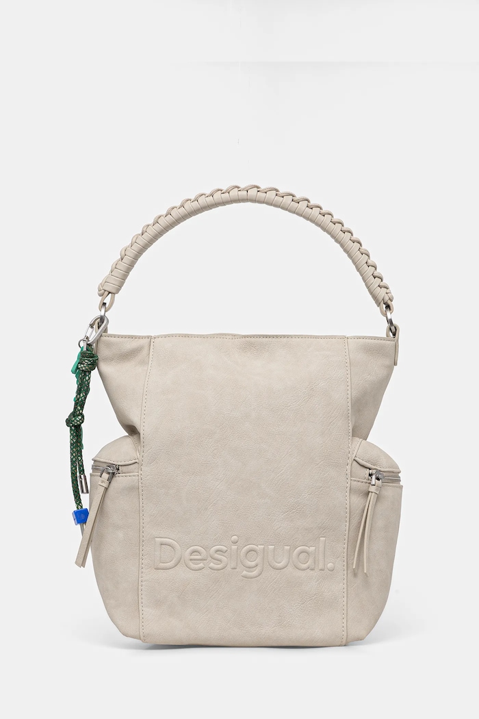 Desigual Rucsac HALF LOGO ARICA PIE bej 25WAKP30