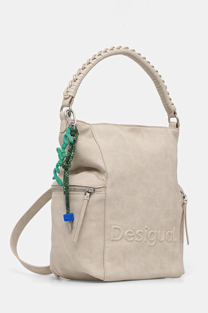 Desigual Rucsac HALF LOGO ARICA PIE 25WAKP30 bej AW25