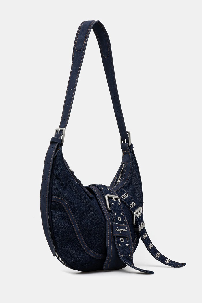 Desigual geantă de blugi BINDELLA CA 25WAXD24 bleumarin AW25