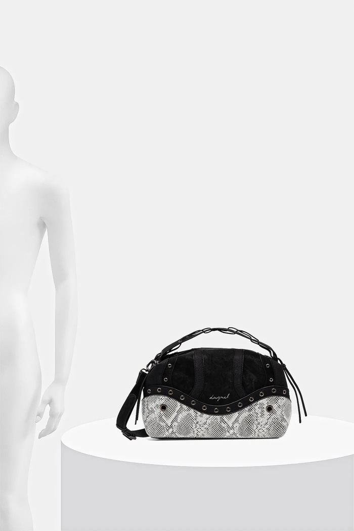 Desigual Geantă SNAKE PATCH BERGAMO 25WAXP29