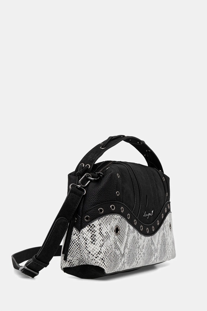 Desigual Geantă SNAKE PATCH BERGAMO 25WAXP29 negru AW25
