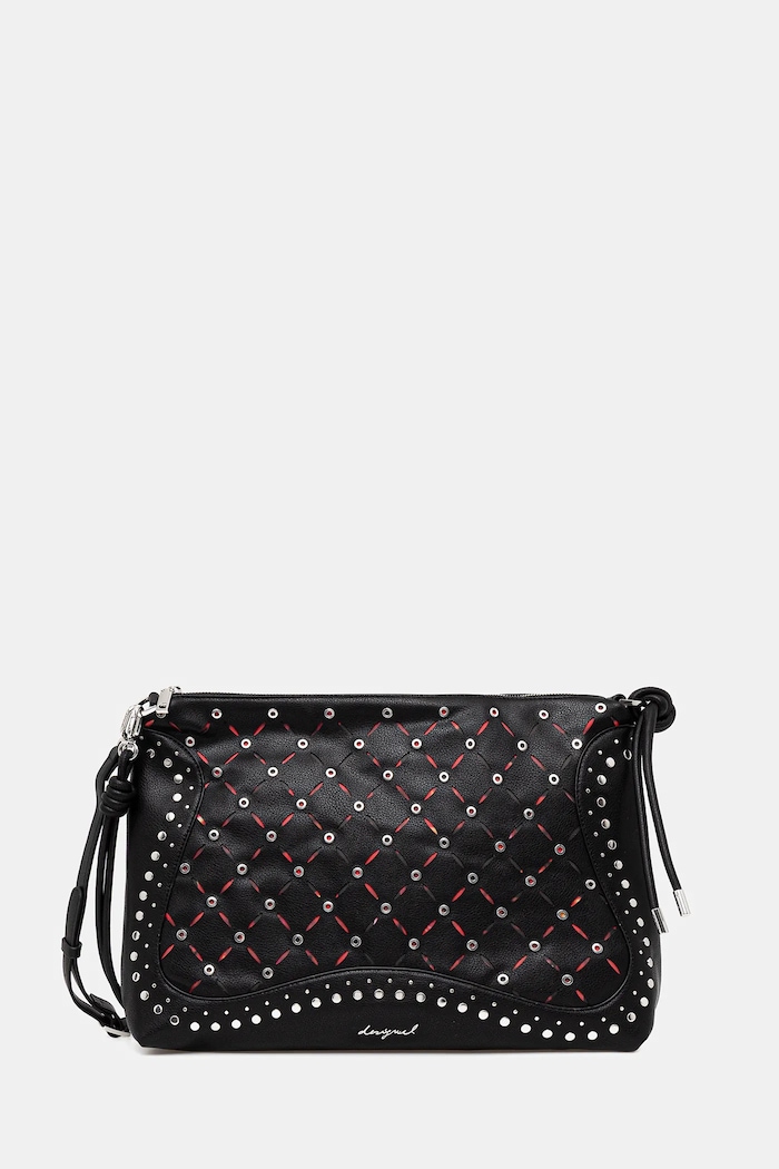 Desigual torebka YANKEE LEIRIA MINI BL mieści A4 czarny 25WAXP37