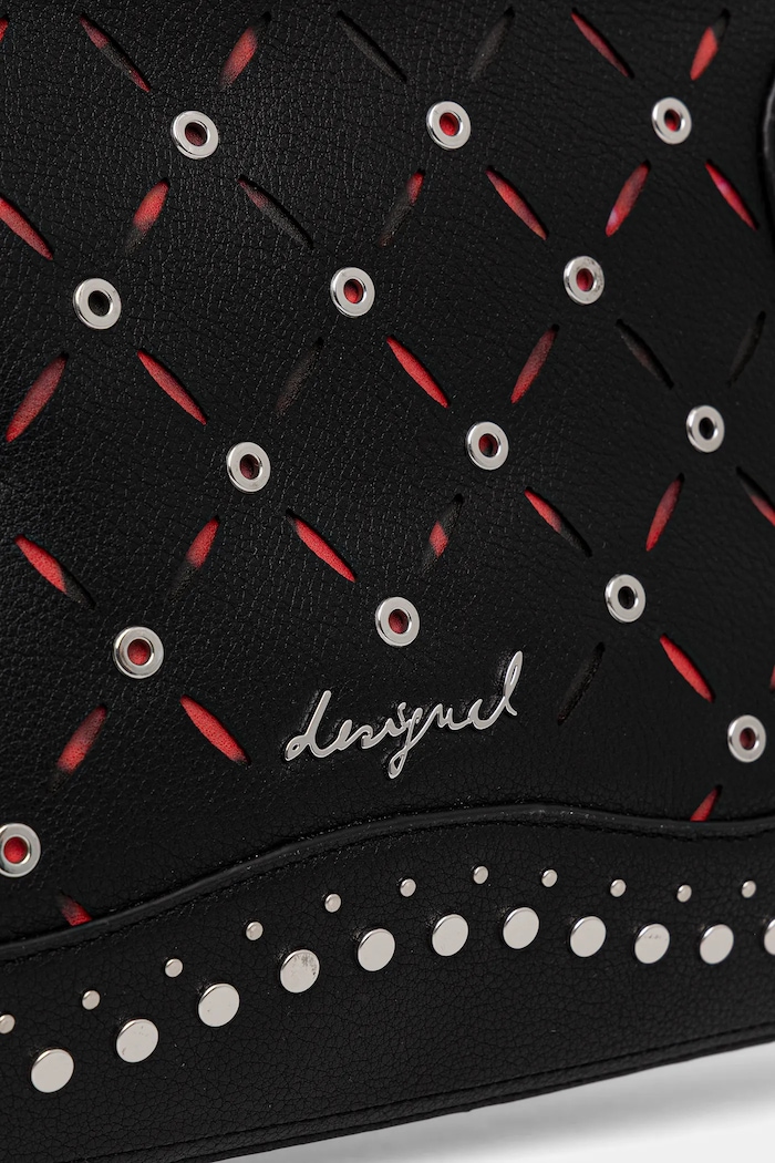 Desigual geantă YANKEE MANAOS BLACK negru 25WAXP38