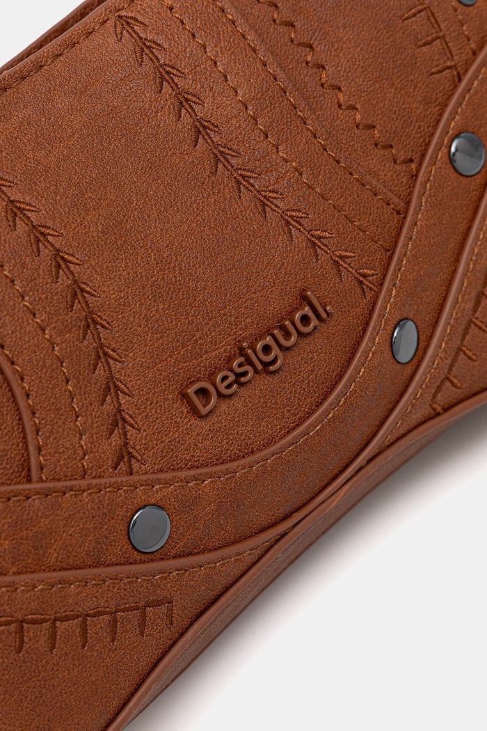 Desigual poșetă EMBRO PATCH ALSACIA C maro 25WAXPA7
