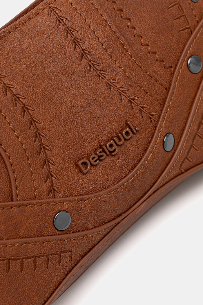 Desigual poșetă EMBRO PATCH ALSACIA C maro 25WAXPA7