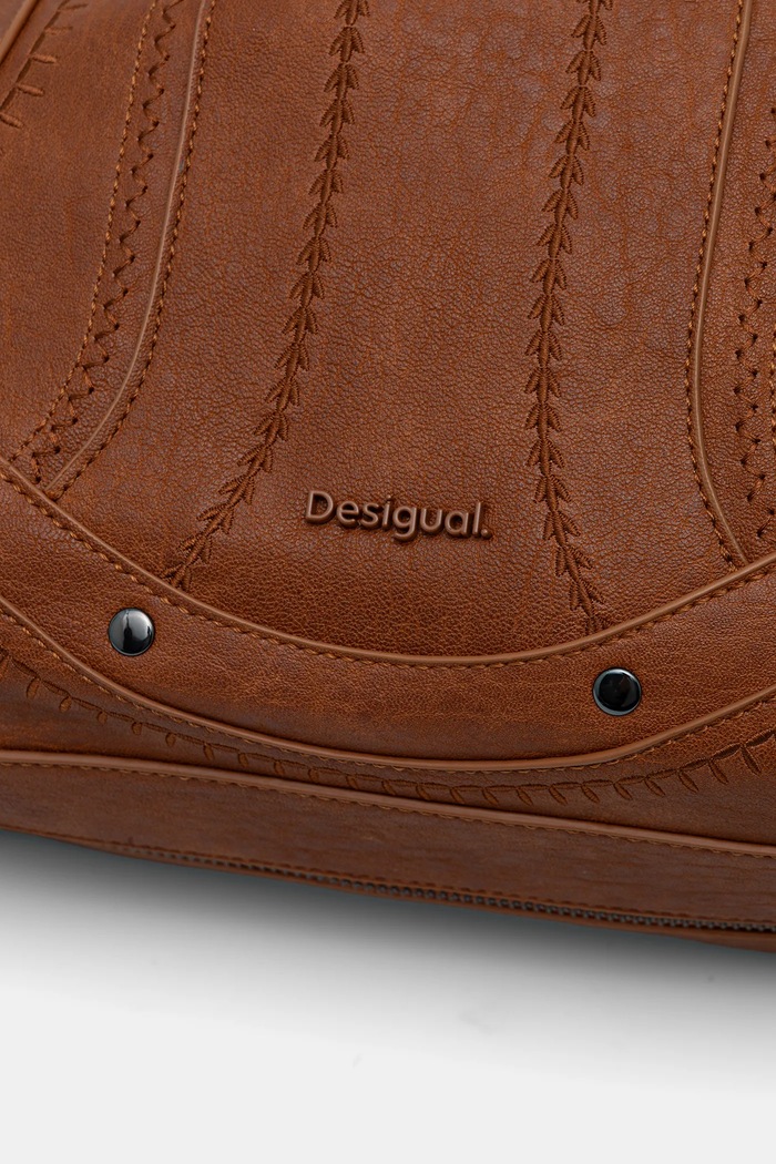 Kabelka Desigual EMBRO PATCH LOVERTY C hnědá 25WAXPA8