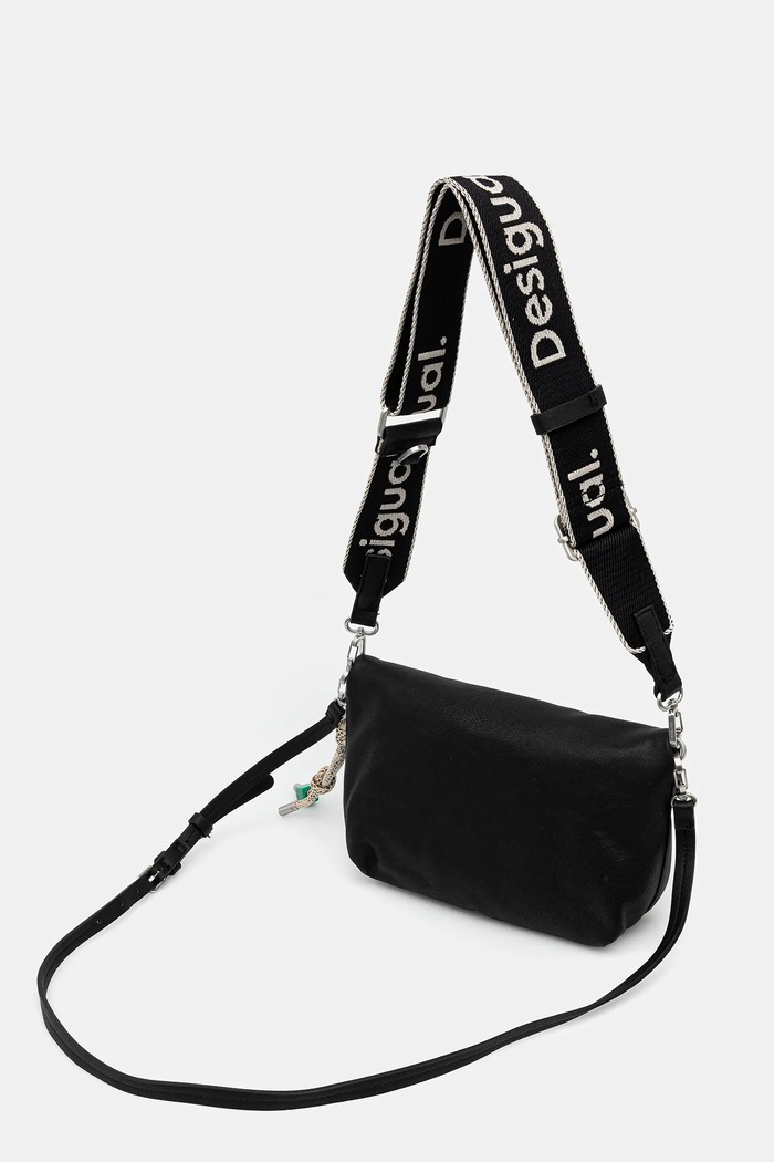 Kabelka Desigual HALF LOGO TROKEL BLA černá 25WAXPAL