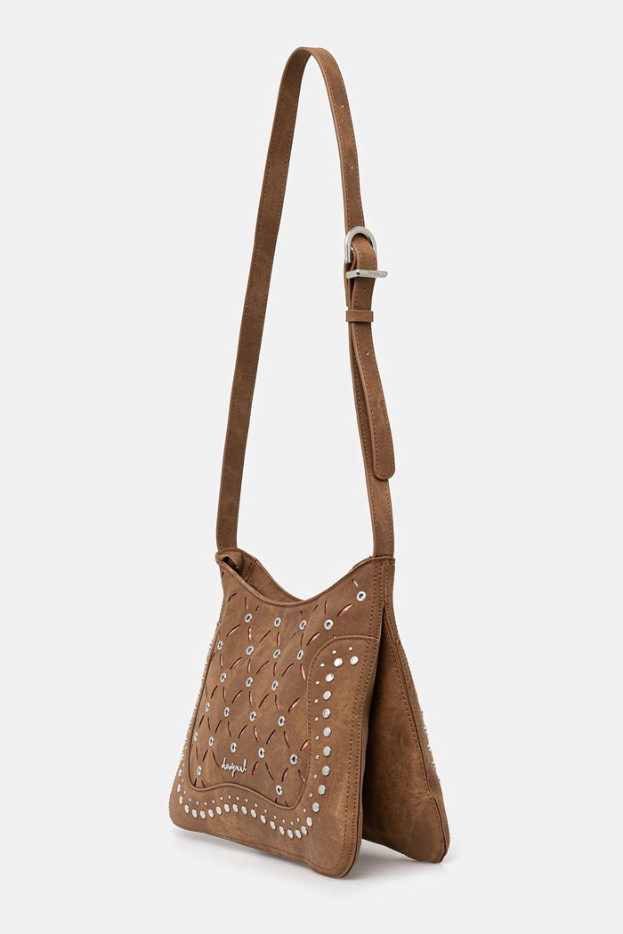 Kabelka Desigual YANKEE MANAOS CAMEL 25WAXPB4 hnedá AW25