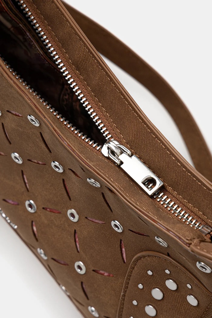 Kabelka Desigual YANKEE MANAOS CAMEL 25WAXPB4 hnedá