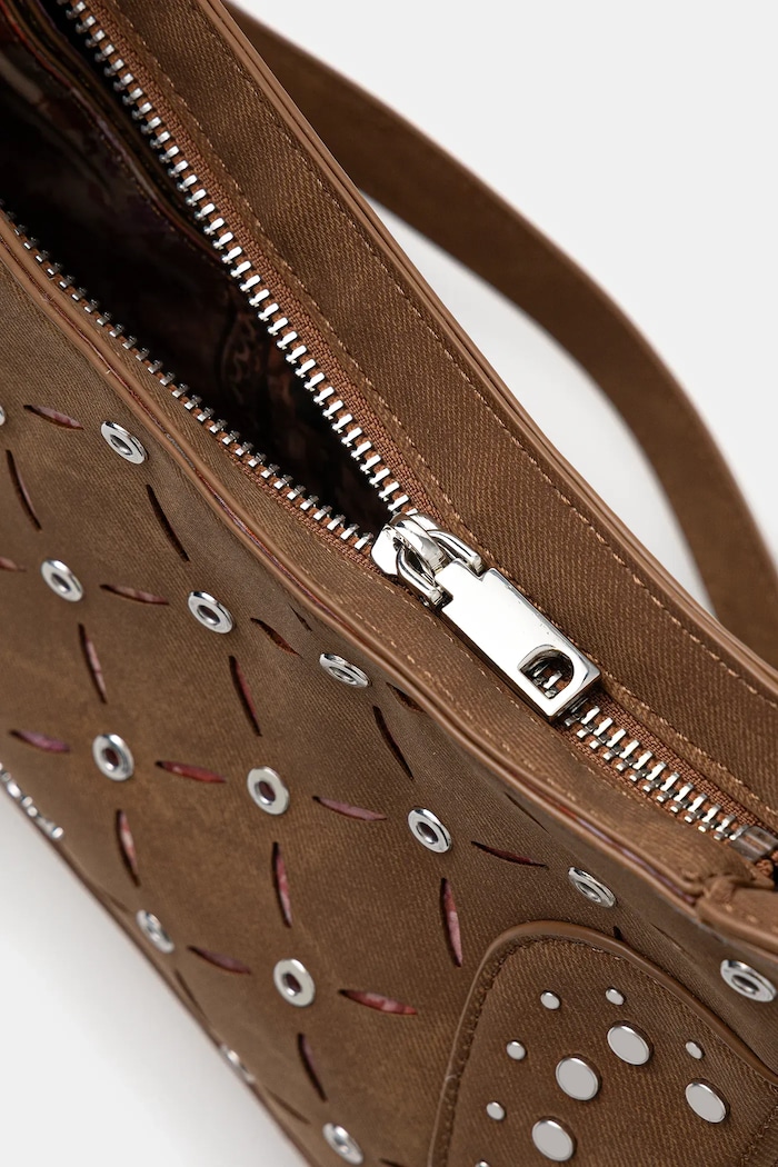 Kabelka Desigual YANKEE MANAOS CAMEL 25WAXPB4 hnedá