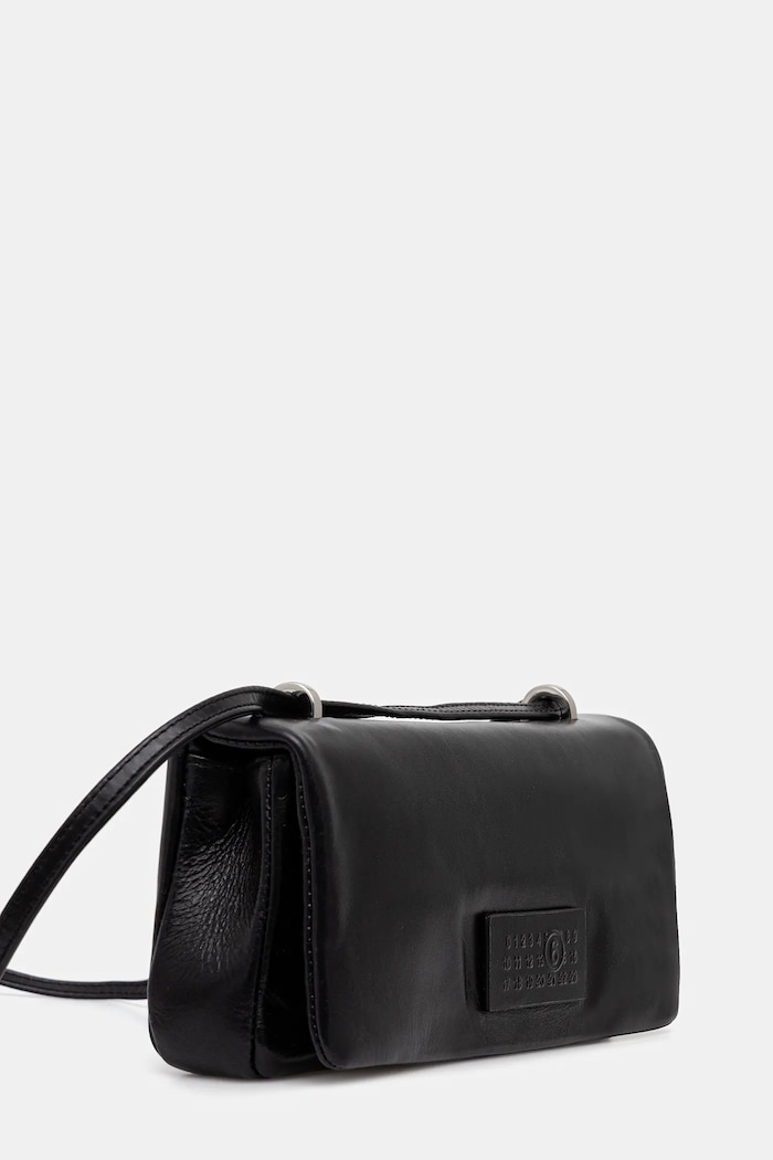 MM6 Maison Margiela Шкіряна сумочка MM6 Maison Margiela SB5ZH0022.P7187.T8013 чорний AW25