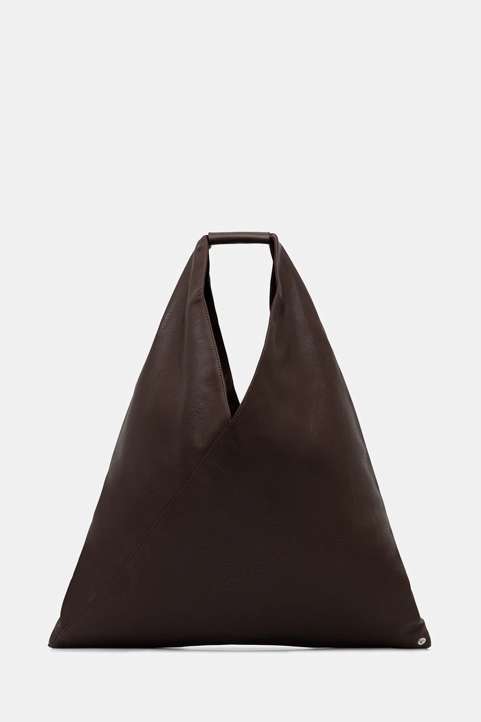 Сумочка MM6 Maison Margiela вмещает А4 коричневый S54WD0039.P8396.T2164