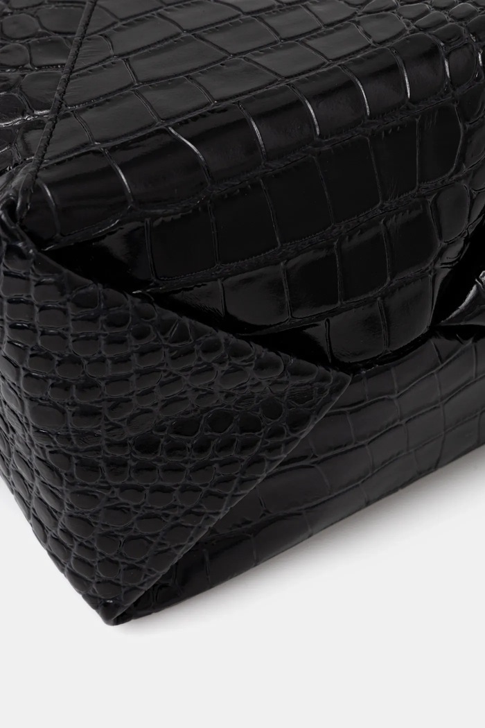 MM6 Maison Margiela leather handbag black SB6WD0042.P8650.T8013