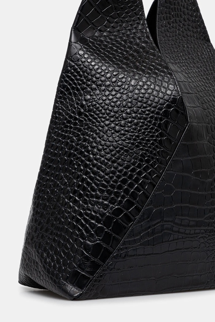 Αξεσουάρ Δερμάτινη τσάντα MM6 Maison Margiela SB6WD0043.P8650.T8013 μαύρο