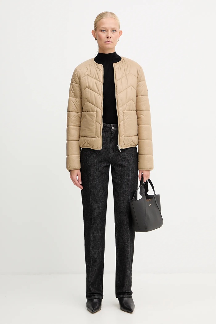 BOSS Geantă de mână din piele întoarsă Lenah Small Tote 50552118