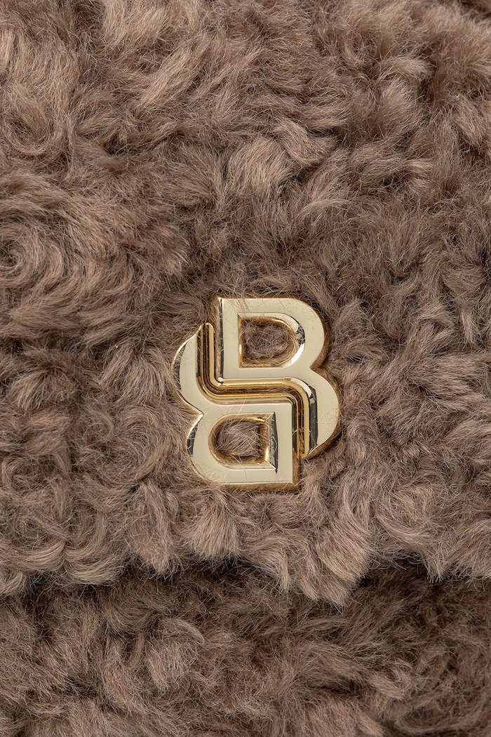 BOSS geantă B_ICON M Sh. Bag FUR 50552196 maro