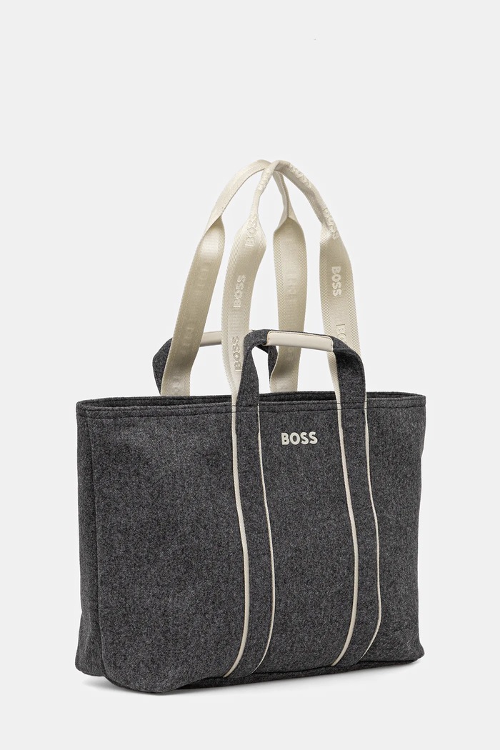 Τσάντα BOSS San Jared-C 50552483 γκρί AW25