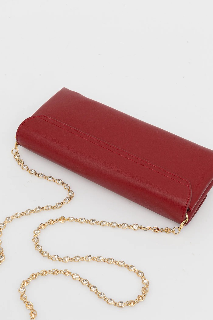 Accesorii Marella Poșetă de piele 2523519027200 rosu