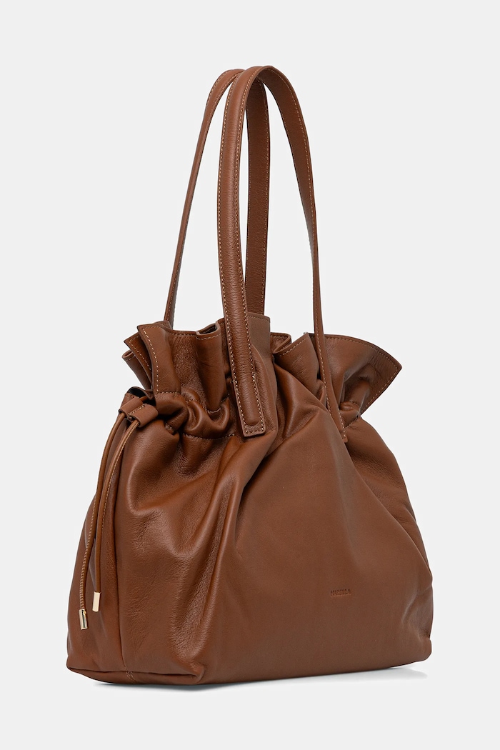 Marella poșetă de piele 2523519047200 maro AW25