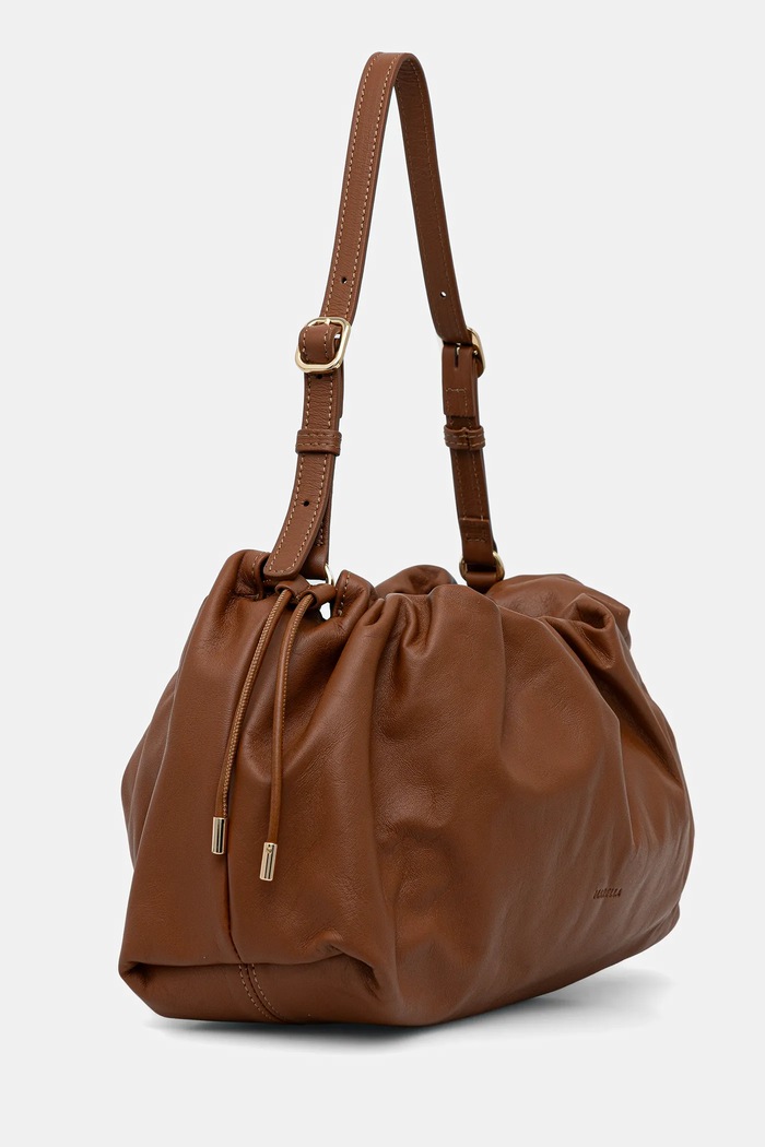 Kožená kabelka Marella 2523519057200 hnědá AW25