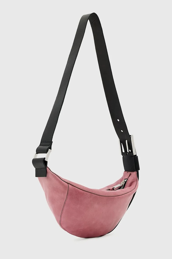 AllSaints kabelka rogal dámska kožená LUNA W192XD ružová SS26