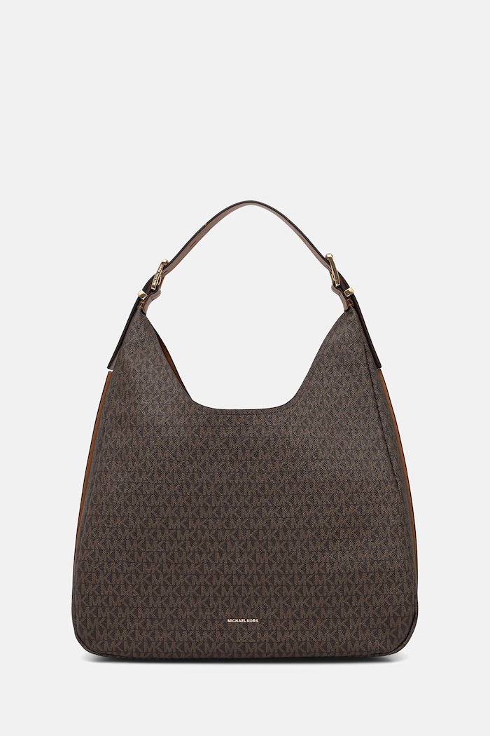 Torbica MICHAEL Michael Kors Imitacija zrnatega usnja rjava 30F5GY5H7B