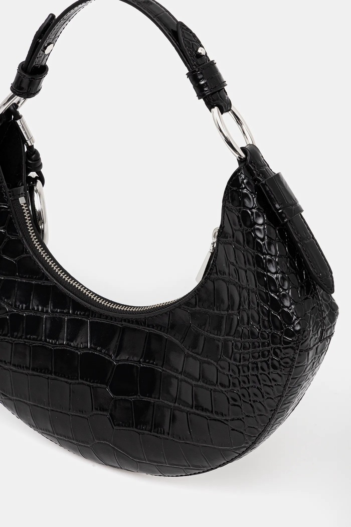 Accesorii MICHAEL Michael Kors geantă de piele 30F5SQ4L6E negru