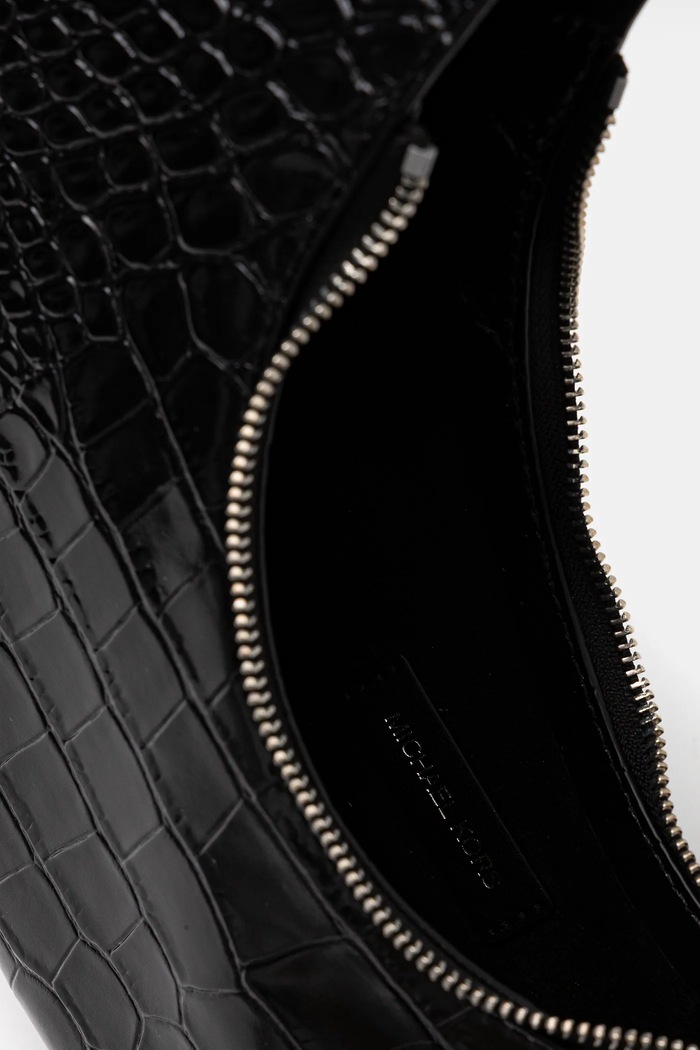 MICHAEL Michael Kors geantă de piele 30F5SQ4L6E negru