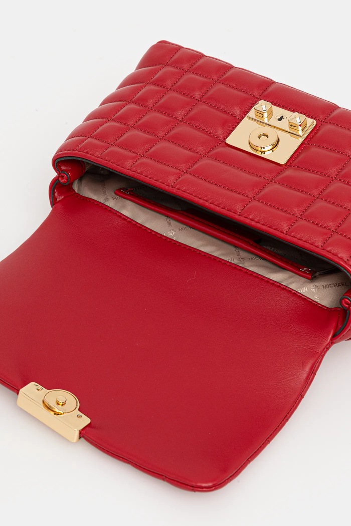 MICHAEL Michael Kors geantă de piele 30F5G2RS2L rosu