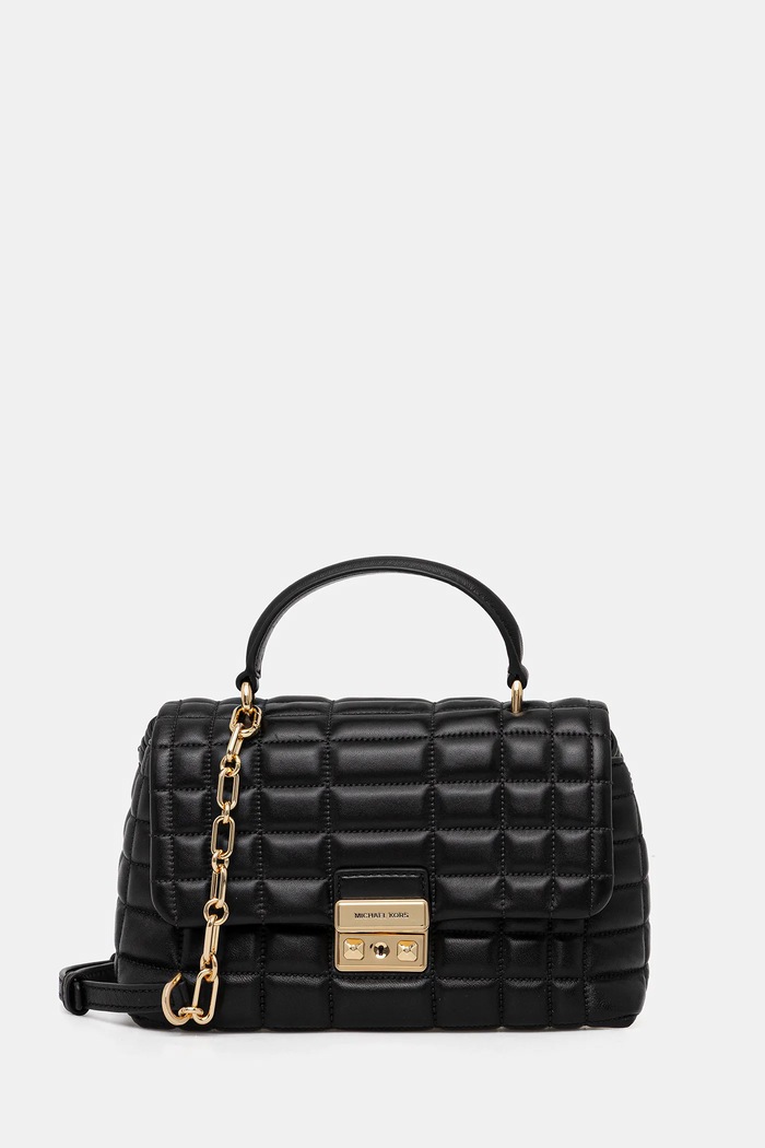 Usnjena torbica MICHAEL Michael Kors Ne ustreza A4 črna 30F5G2RS2L