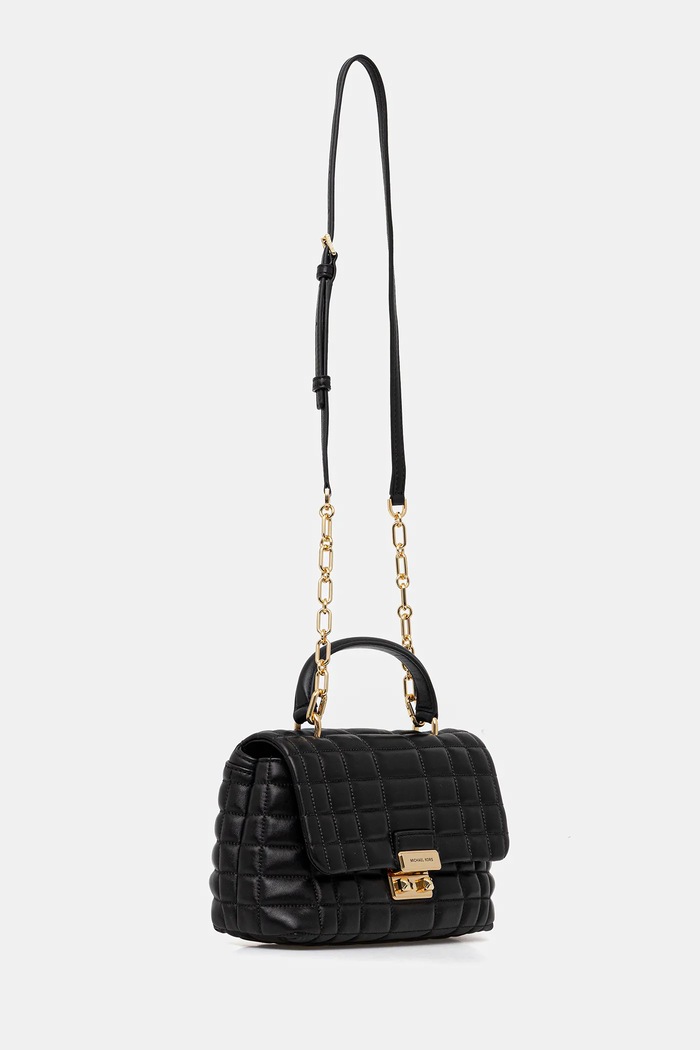 Usnjena torbica MICHAEL Michael Kors 30F5G2RS2L črna AA00
