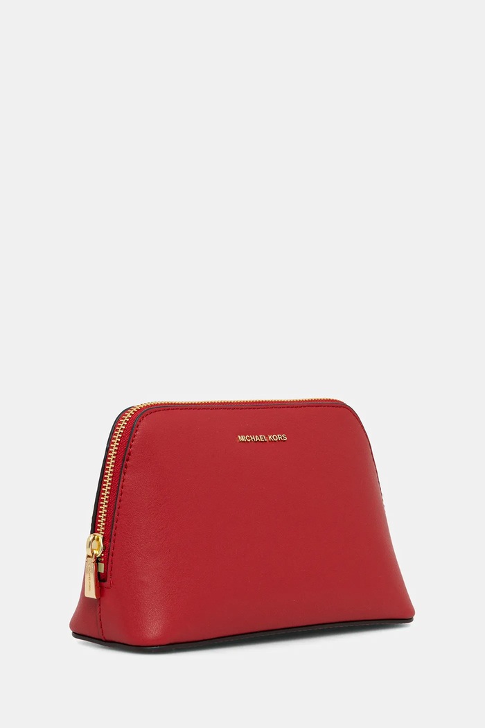 MICHAEL Michael Kors bőr kozmetikai táska 32F5GJ6T2T piros AW25