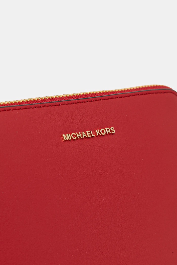 MICHAEL Michael Kors bőr kozmetikai táska piros 32F5GJ6T2T