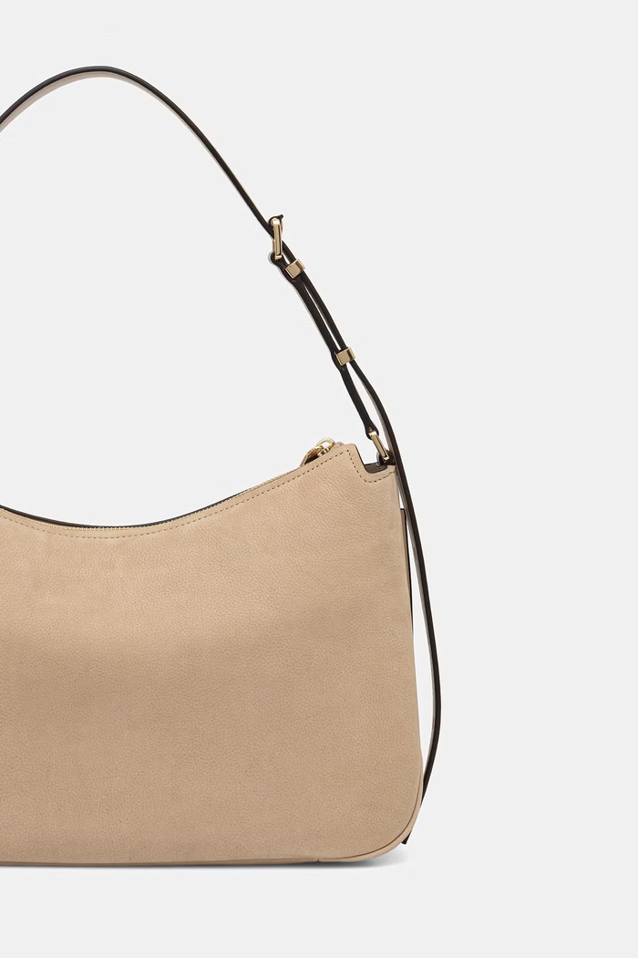 Akcesoria MICHAEL Michael Kors torebka hobo damska 30F5GY5M2L beżowy