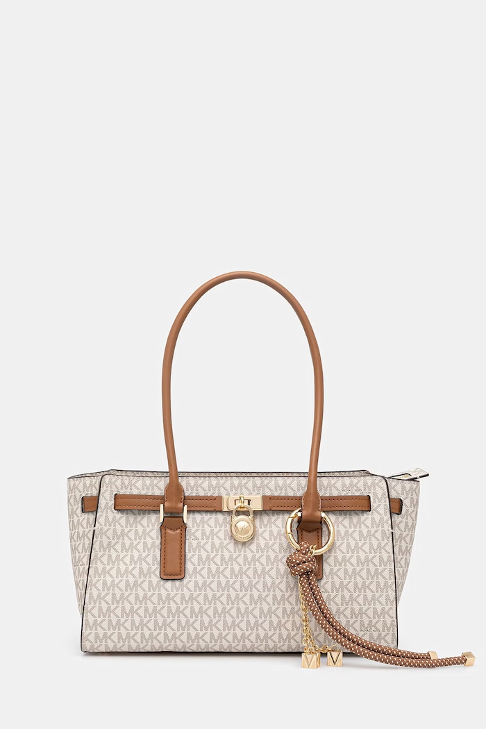 Kabelka MICHAEL Michael Kors vzorovaný béžová 30F5GNXT0B