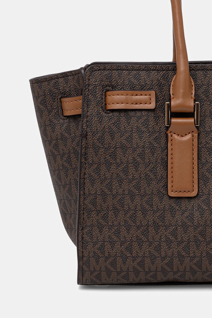 Accesorii MICHAEL Michael Kors Geantă shopper pentru femei cu imitație de piele 30F5GNXT0B maro