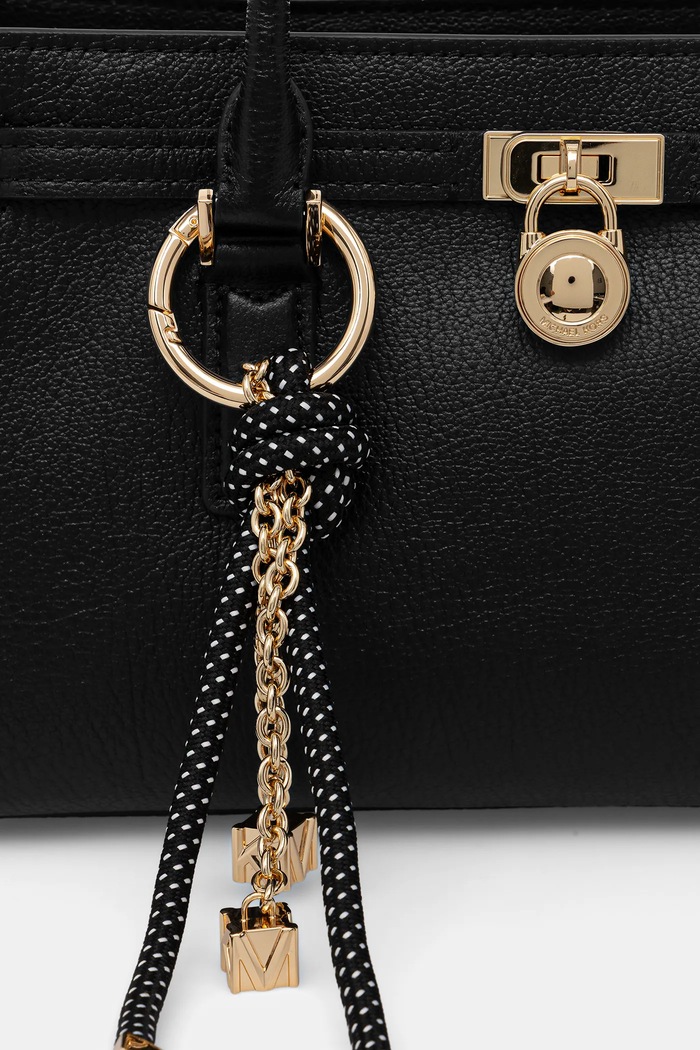 Poșetă de piele MICHAEL Michael Kors 30F5GNXT0L negru