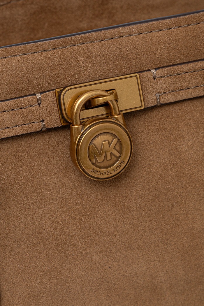 MICHAEL Michael Kors geantă de mână din piele întoarsă 30F5ANXT0S