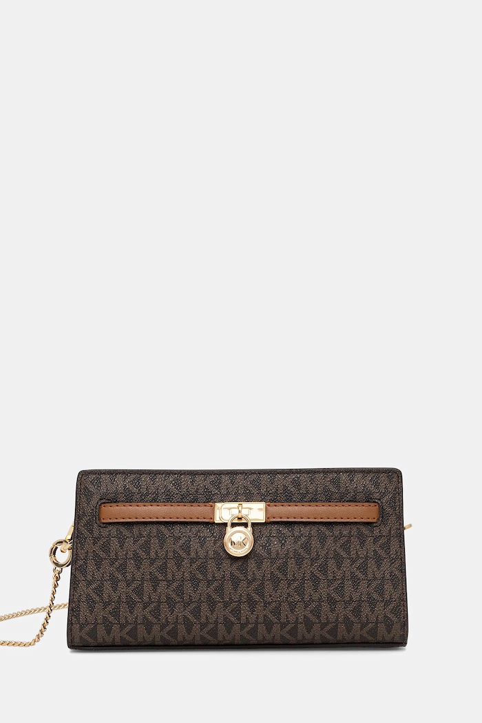 MICHAEL Michael Kors poșetă cu modele maro 32F5GNXC0B